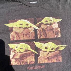 Star Wars Baby Yoda Portrait T shirt